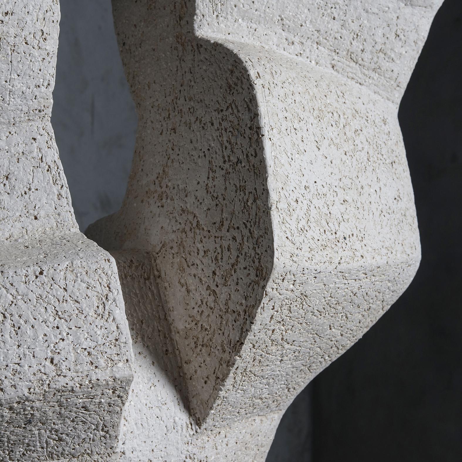 Scandinavian Modern Abstract Ceramic Sculpture, Bo Arenander