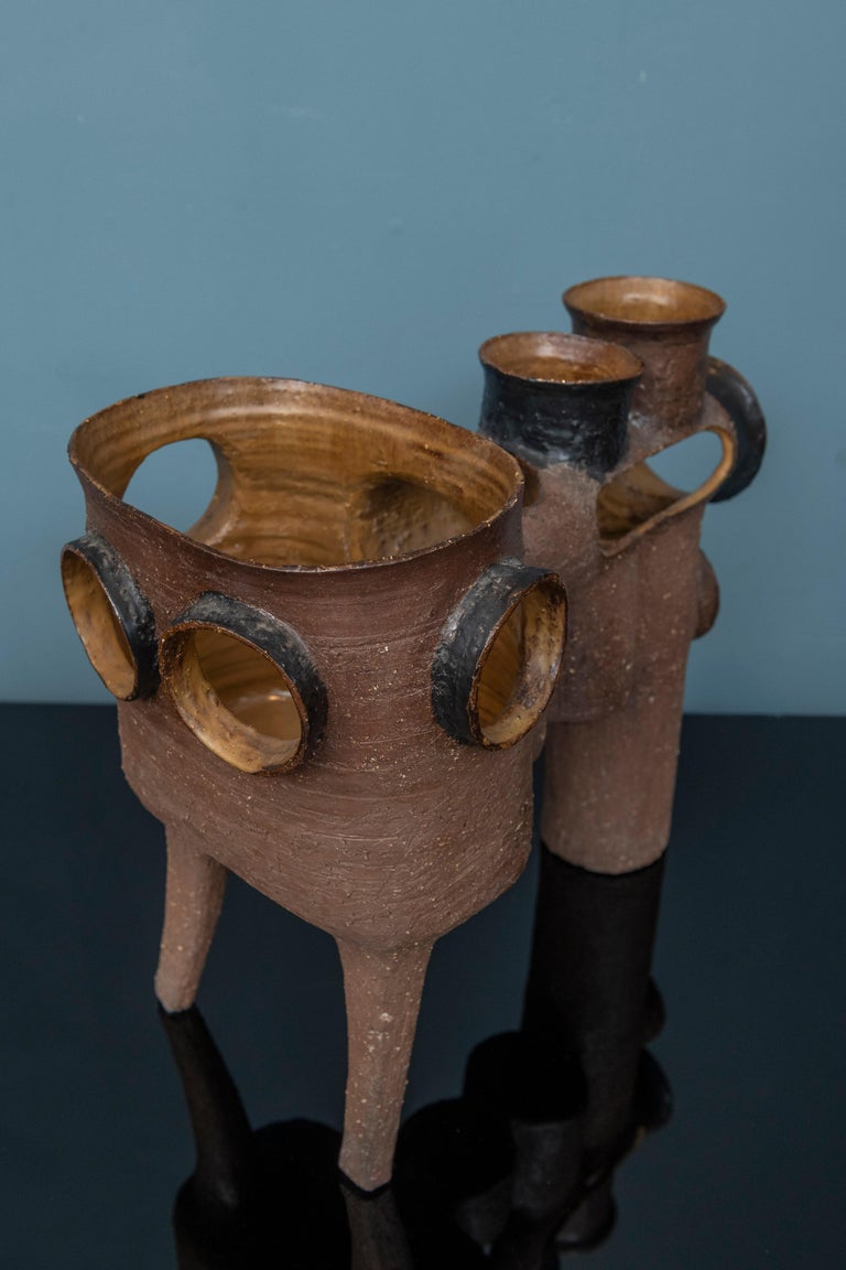 Abstract Ceramic Sculpture For Sale at 1stDibs