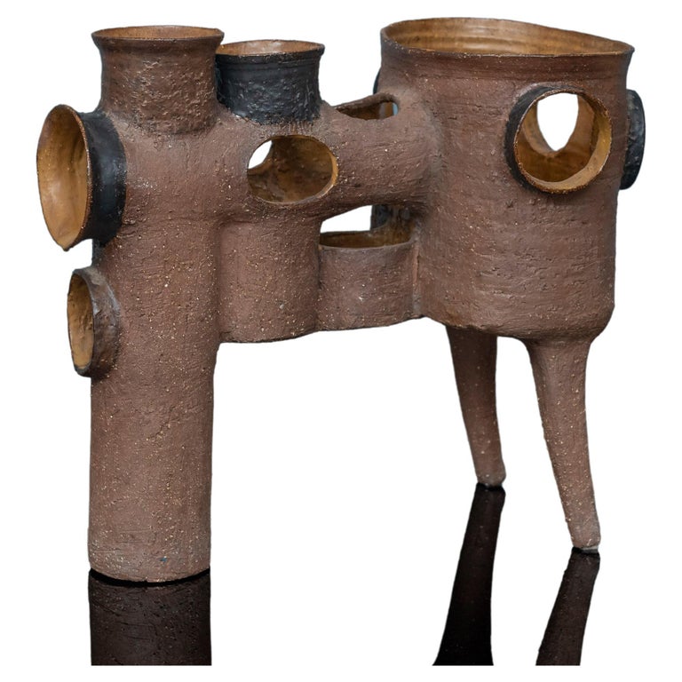 Abstract Ceramic Sculpture For Sale at 1stDibs