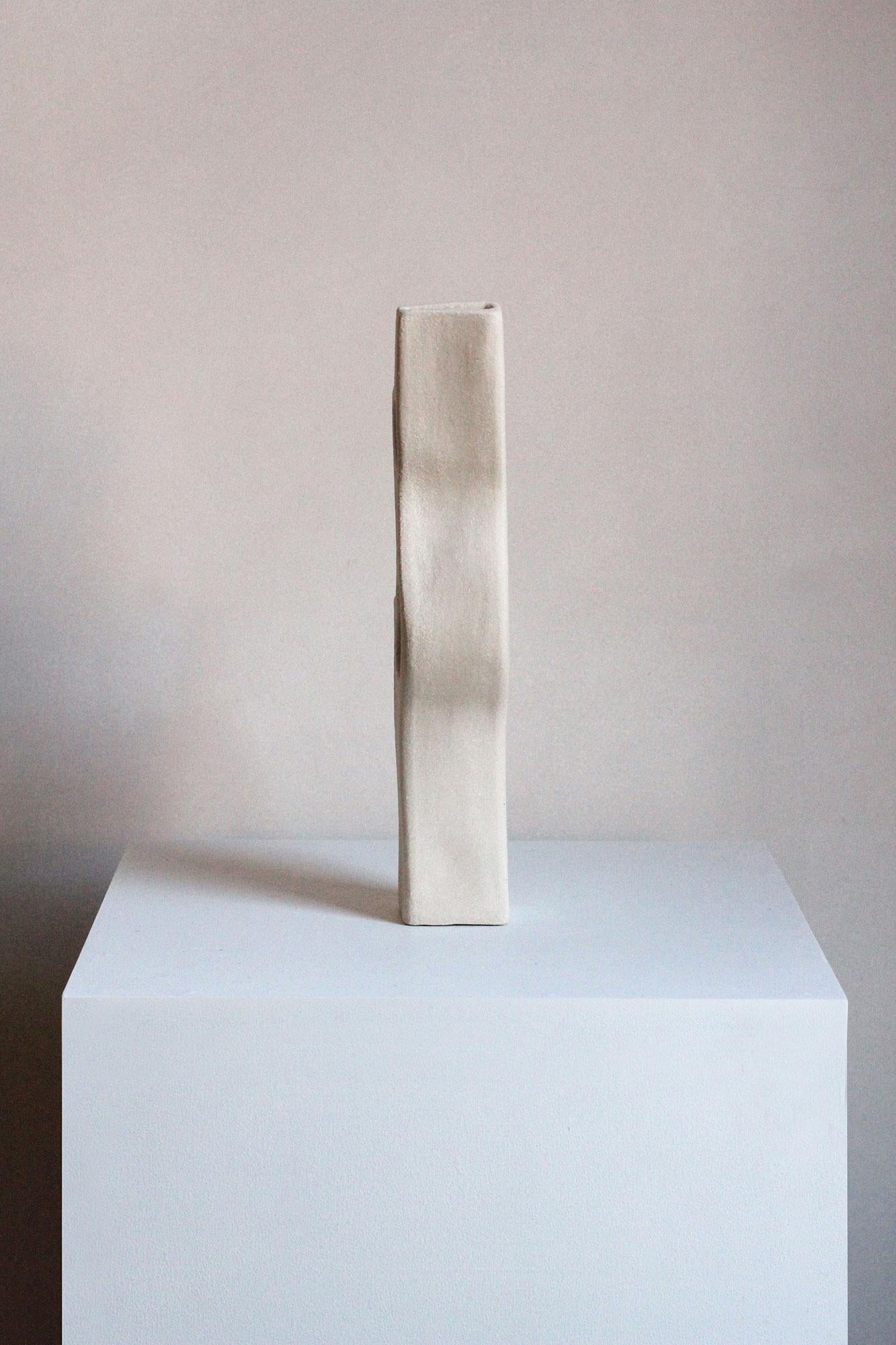 Fait main Abstract Ceramic Sculpture With Gold Lustre, “Fragments Within III” by Miyelle en vente