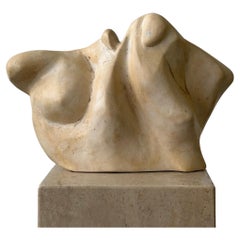 Abstrakter Keramik-Sculpure