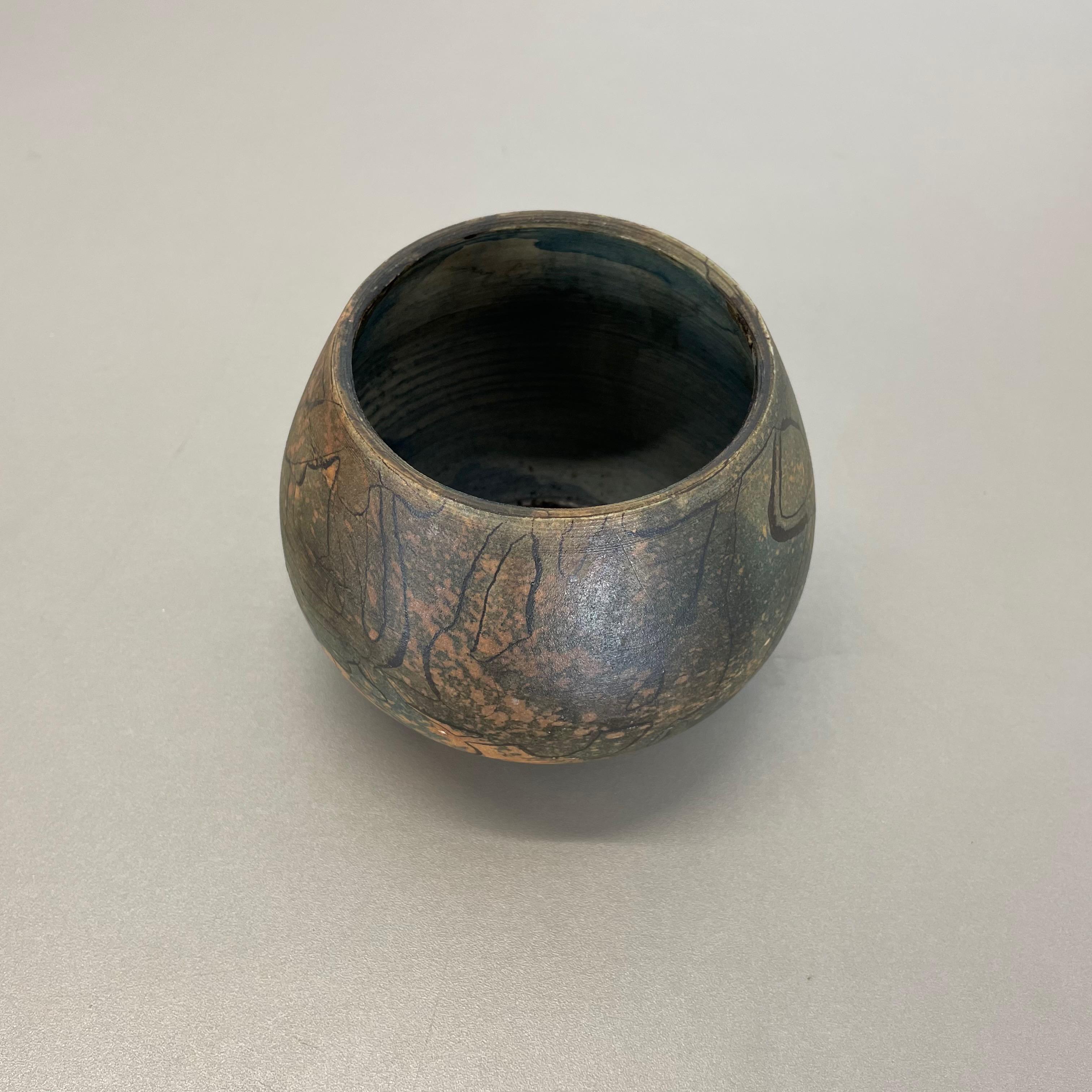 Abstract Ceramic Studio Pottery Object by Gerhard Liebenthron, Germany, 1970s For Sale 5