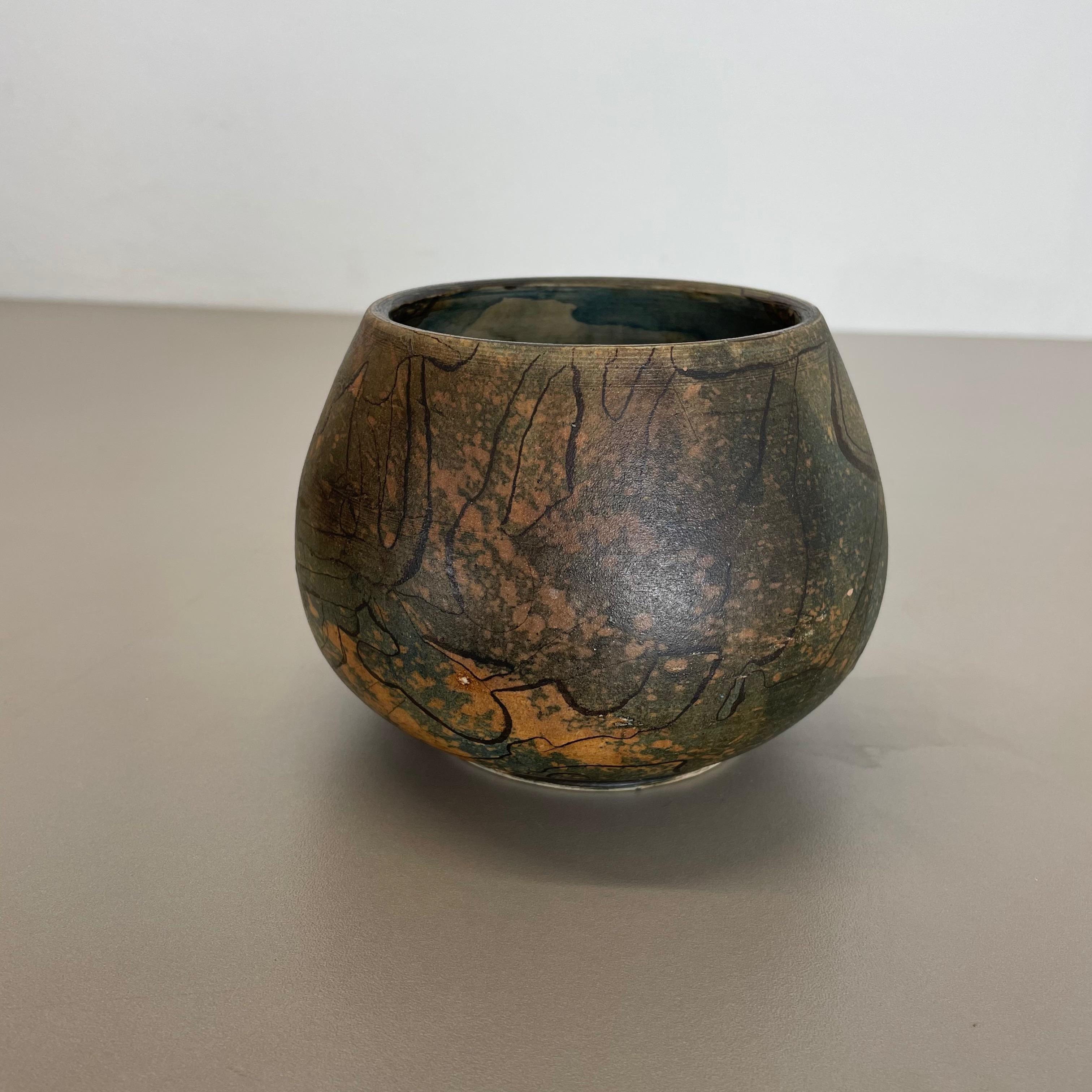 Abstract Ceramic Studio Pottery Object by Gerhard Liebenthron, Germany, 1970s In Good Condition For Sale In Kirchlengern, DE