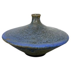 Abstrakte Keramik-Studio-Keramik-Vase „UFO“ von Gerhard Liebenthron, Deutschland, 1968