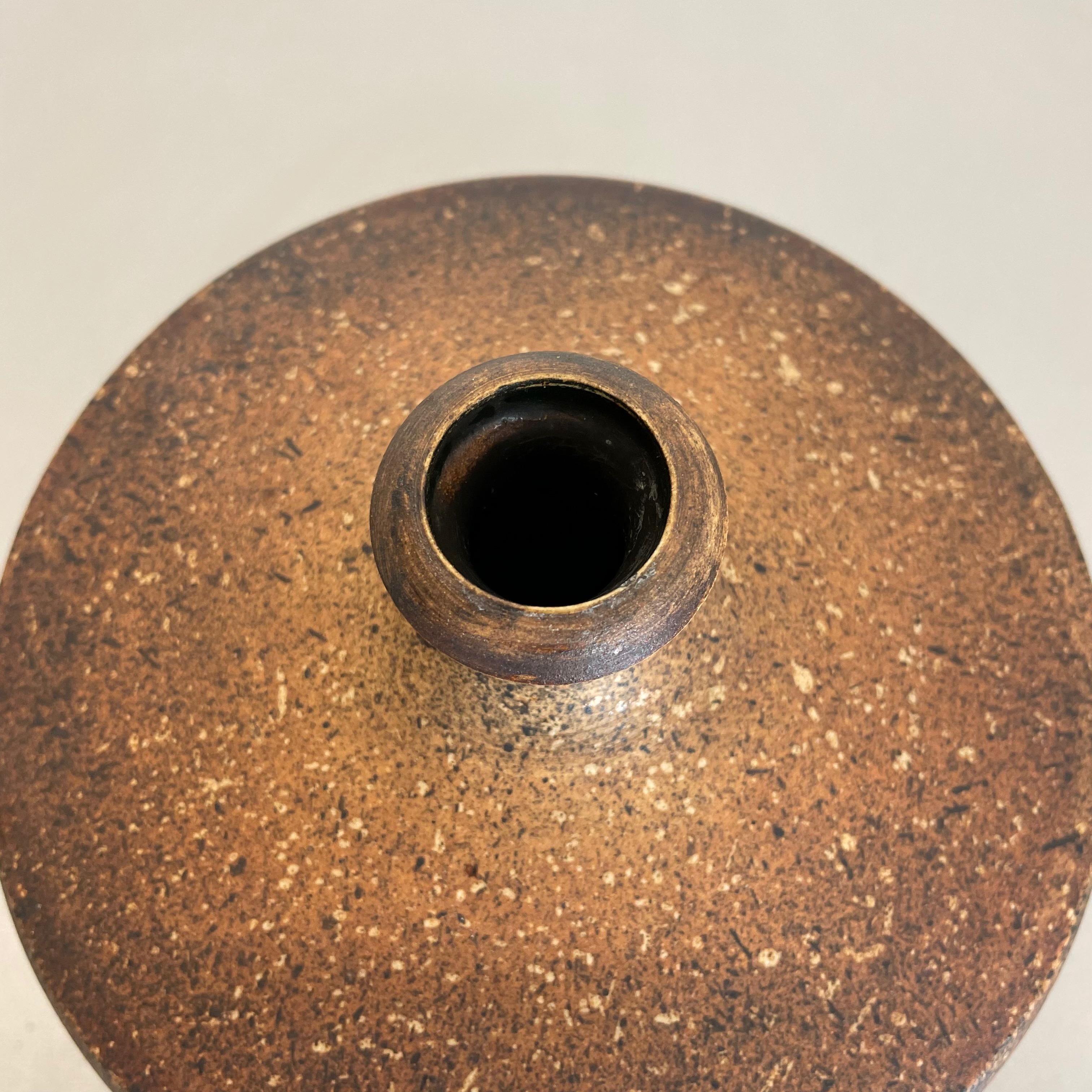 Abstract Ceramic Studio Pottery Ufo Vase by Gerhard Liebenthron, Germany, 1980s 7
