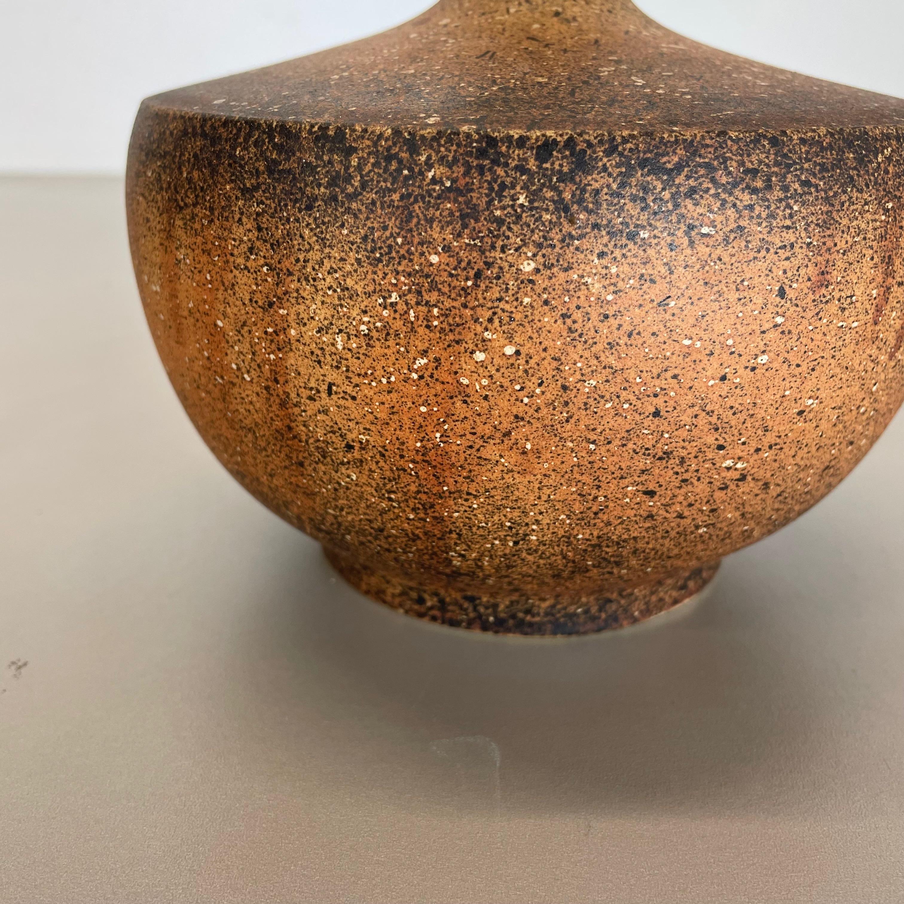 Abstract Ceramic Studio Pottery Ufo Vase by Gerhard Liebenthron, Germany, 1980s 2