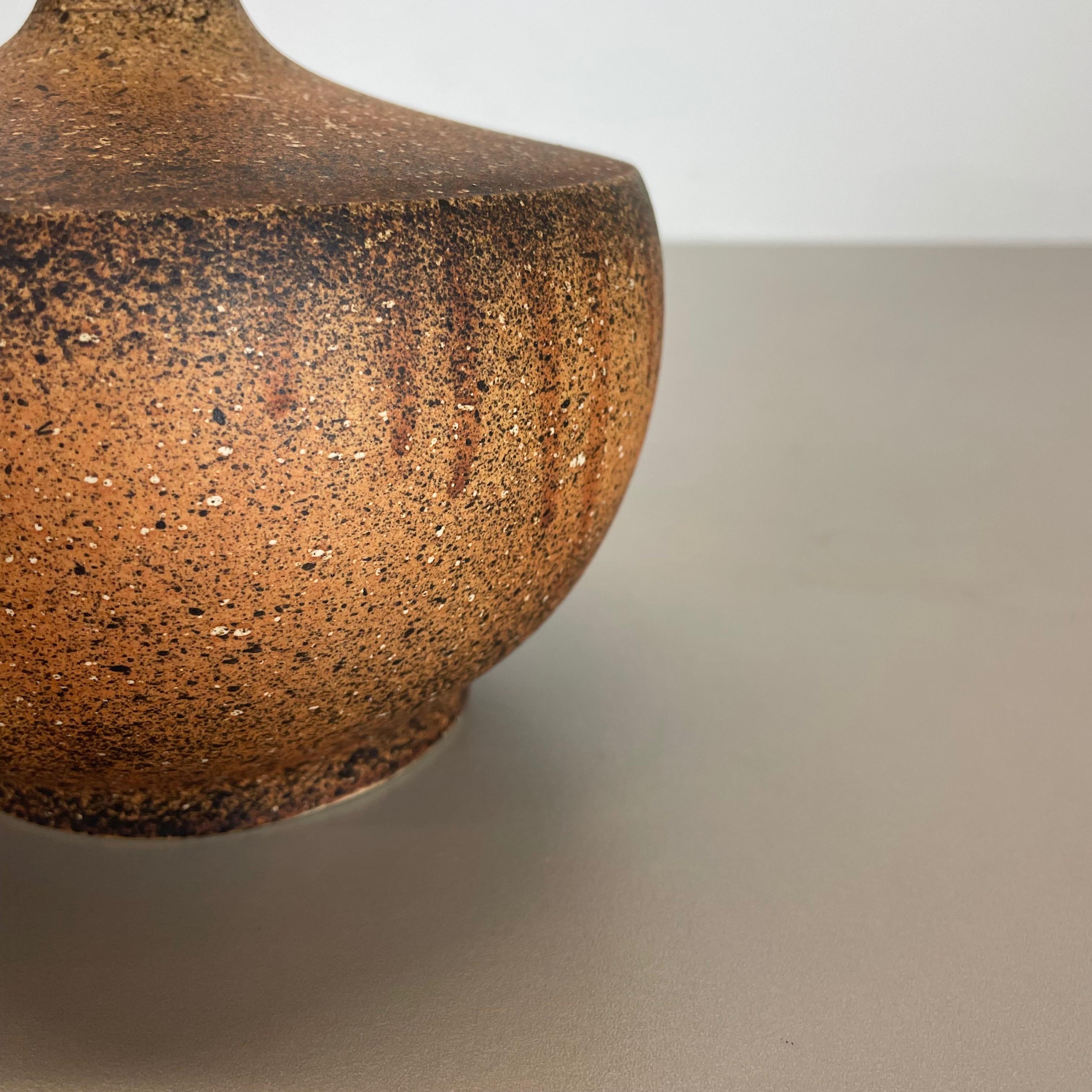 Abstract Ceramic Studio Pottery Ufo Vase by Gerhard Liebenthron, Germany, 1980s 3