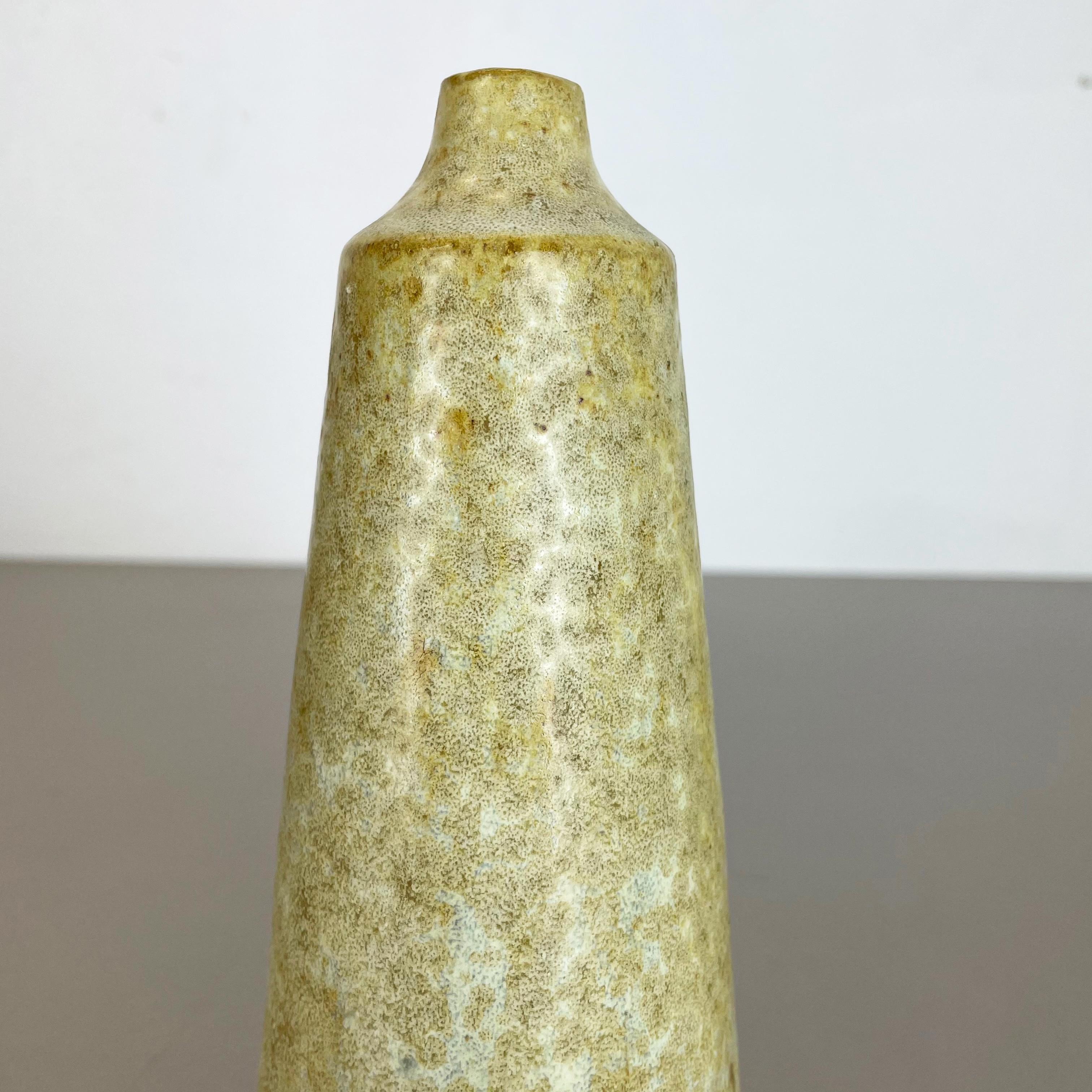 Abstract Ceramic Studio Pottery Vase by Gerhard Liebenthron, Germany, 1960s For Sale 5