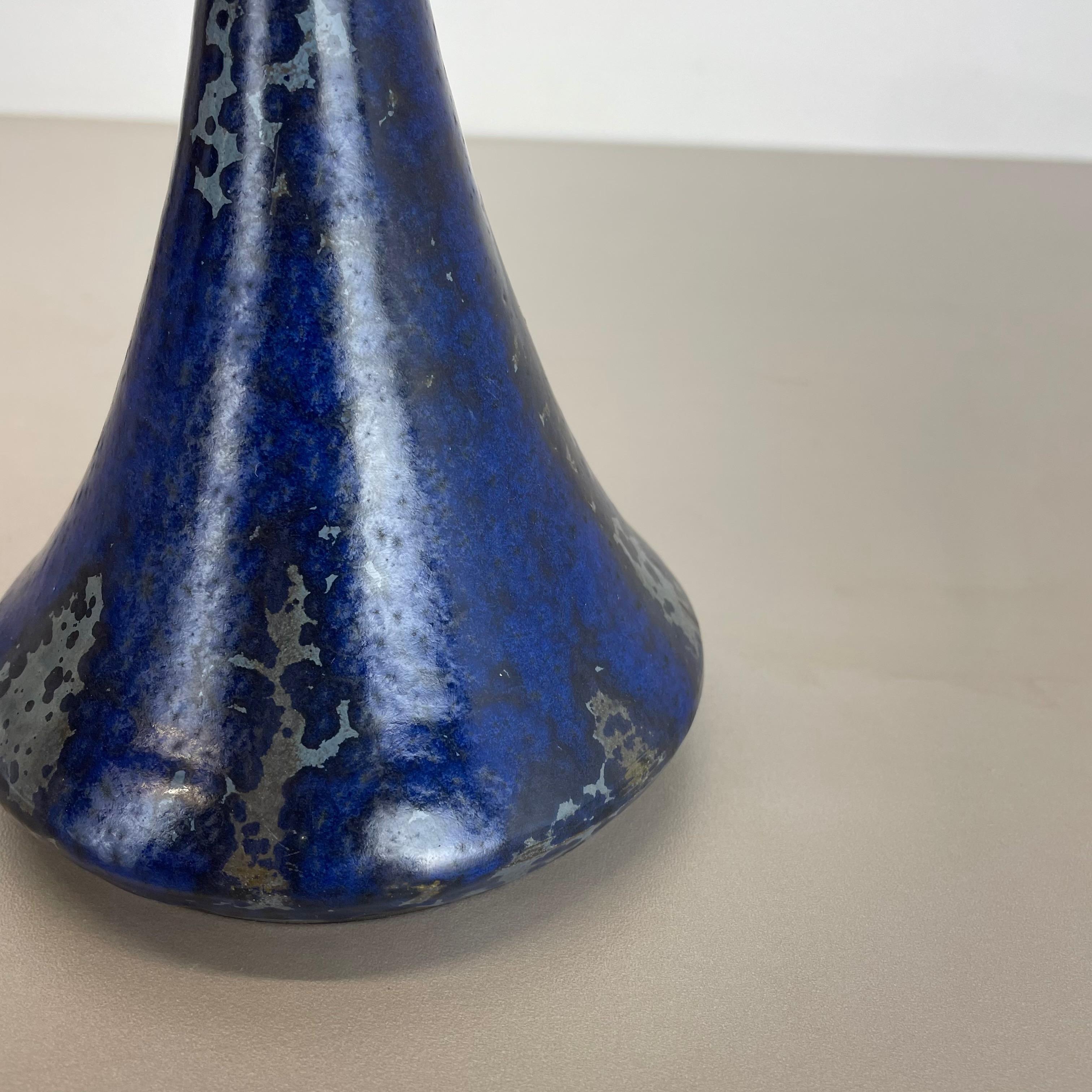 Abstract Ceramic Studio Pottery Vase by Gerhard Liebenthron, Germany, 1960s For Sale 2