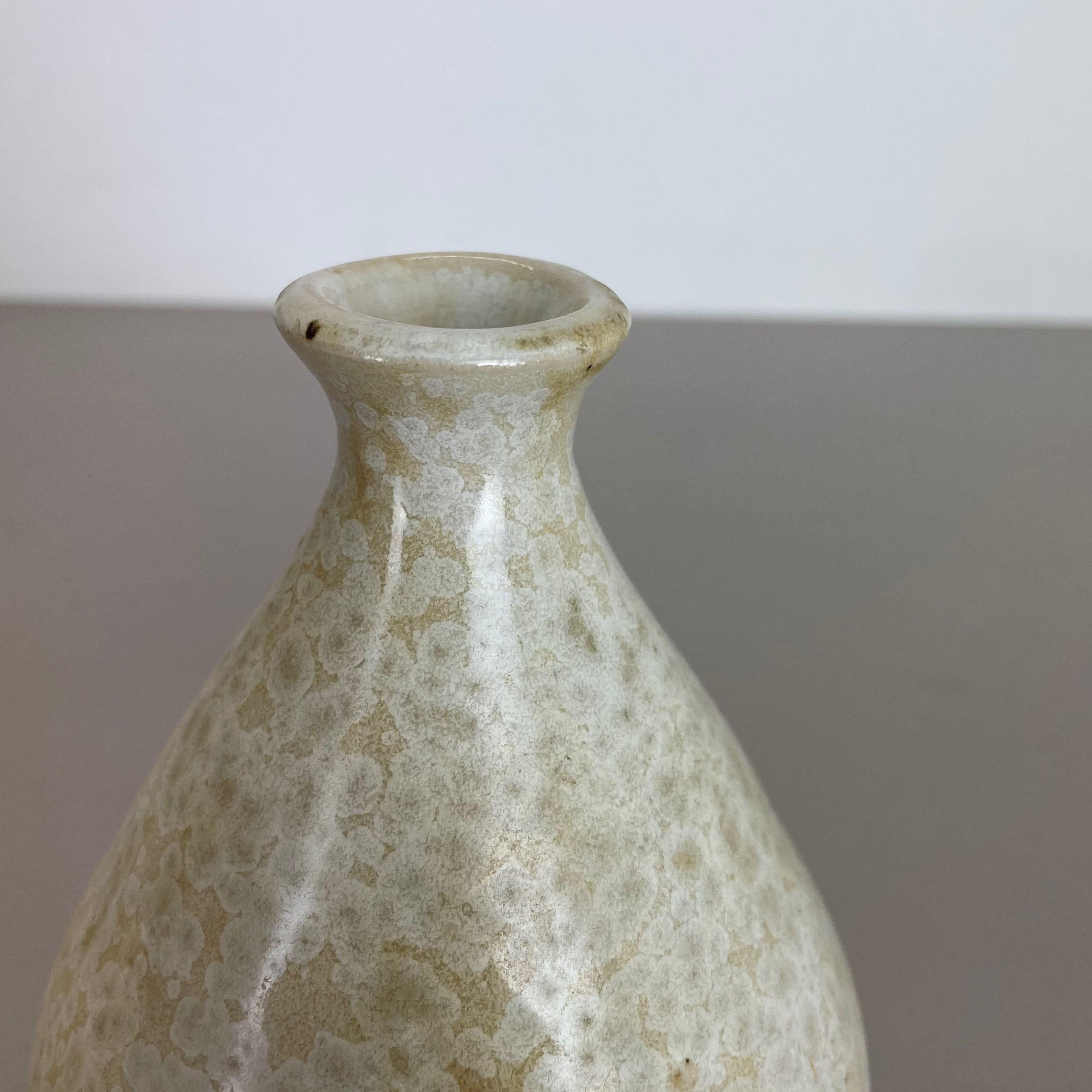 Abstract Ceramic Studio Pottery Vase by Gerhard Liebenthron, Germany, 1970s For Sale 5