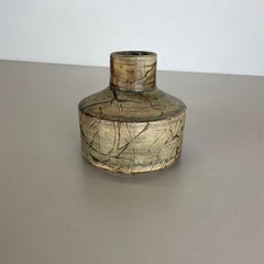 Abstrakte keramische Studio-Töpfervase von Gerhard Liebenthron:: Deutschland:: 1970er Jahre