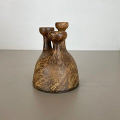 Abstract Ceramic Studio Pottery Vase by Gerhard Liebenthron, Germany, 1970s