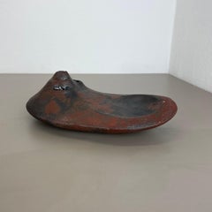 Abstrakte Studio-Keramik-Vase von Gerhard Liebenthron, Deutschland, 1970er Jahre