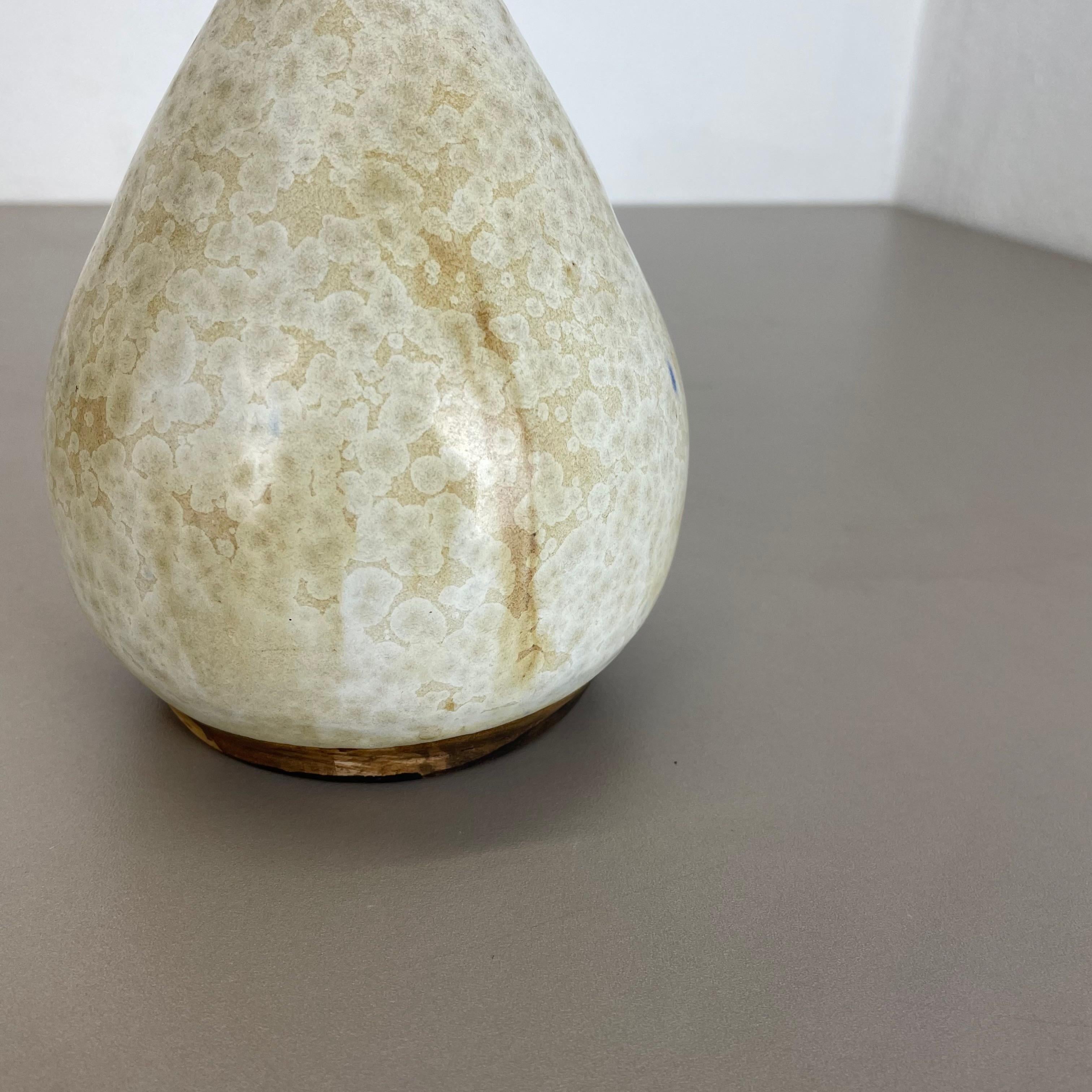 Abstract Ceramic Studio Pottery Vase by Gerhard Liebenthron, Germany, 1970s For Sale 1