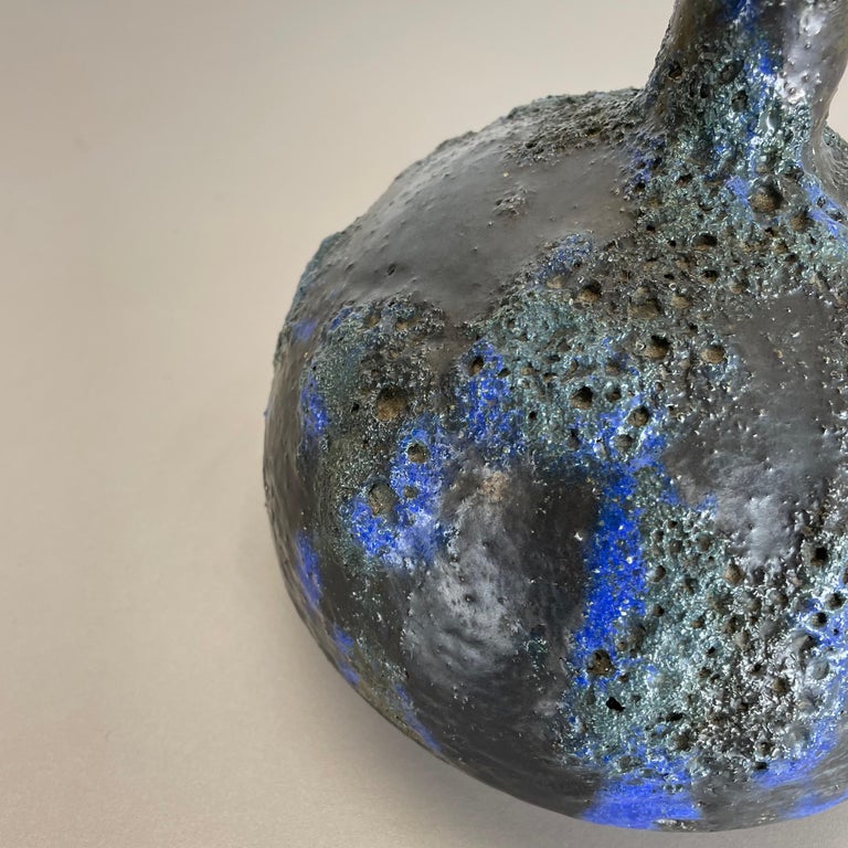 Abstract Ceramic Studio Pottery Vase by Gerhard Liebenthron, Germany ...