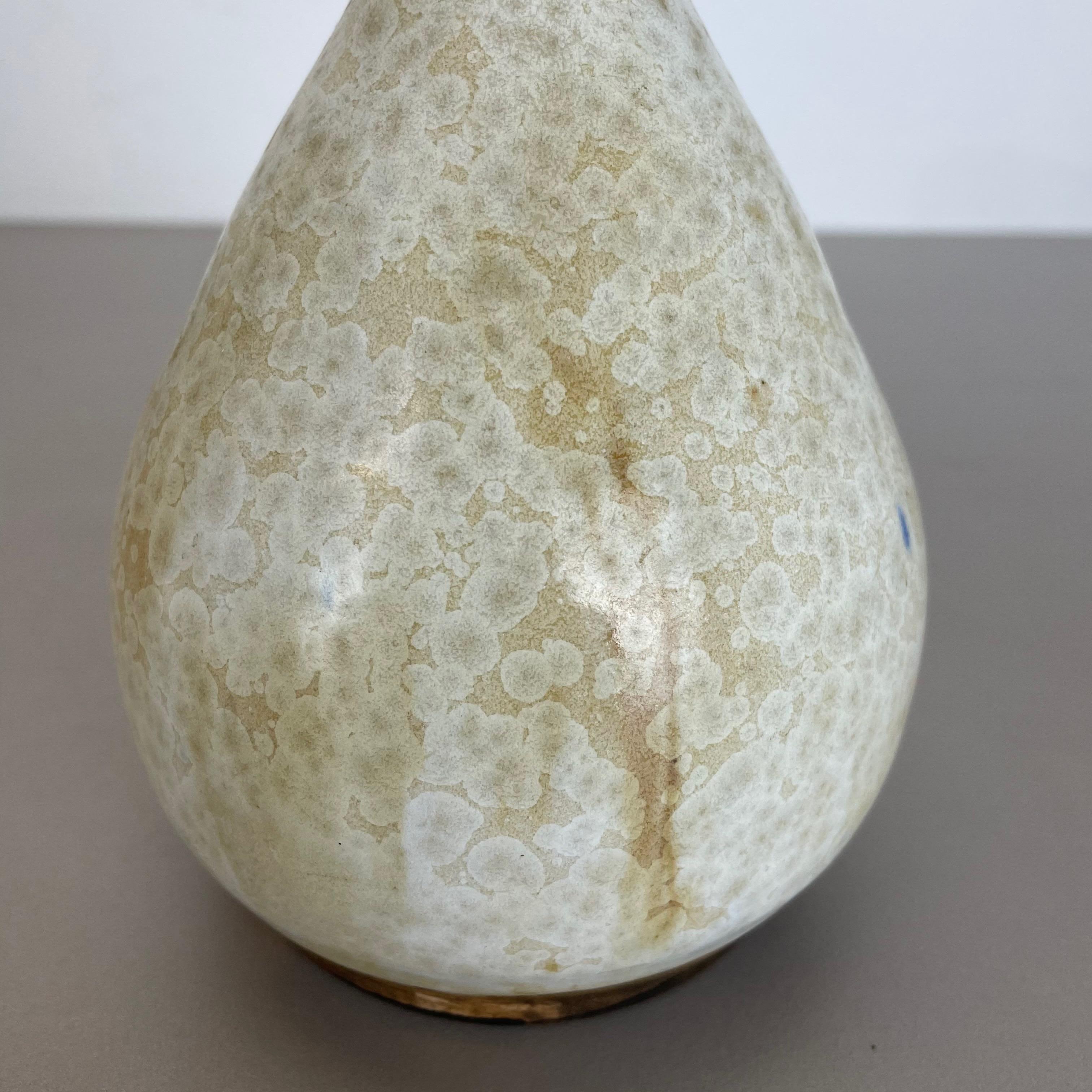 Abstract Ceramic Studio Pottery Vase by Gerhard Liebenthron, Germany, 1970s For Sale 2