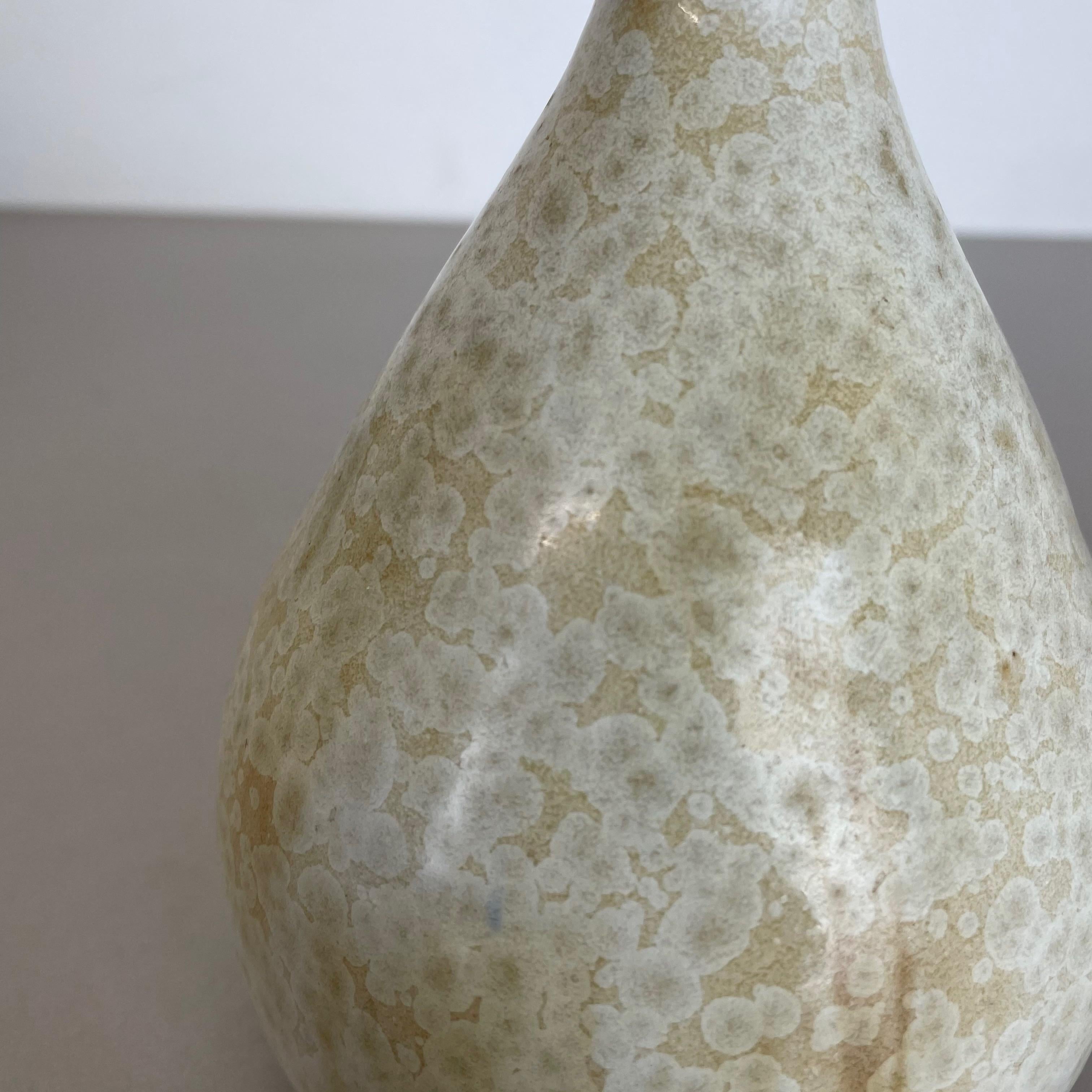 Abstract Ceramic Studio Pottery Vase by Gerhard Liebenthron, Germany, 1970s For Sale 3