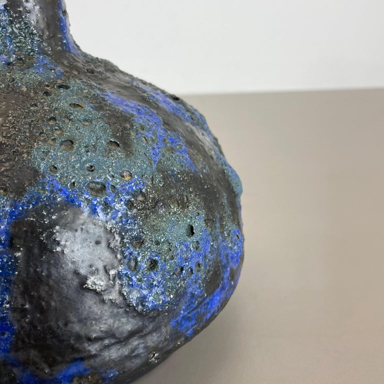 Abstract Ceramic Studio Pottery Vase by Gerhard Liebenthron, Germany ...