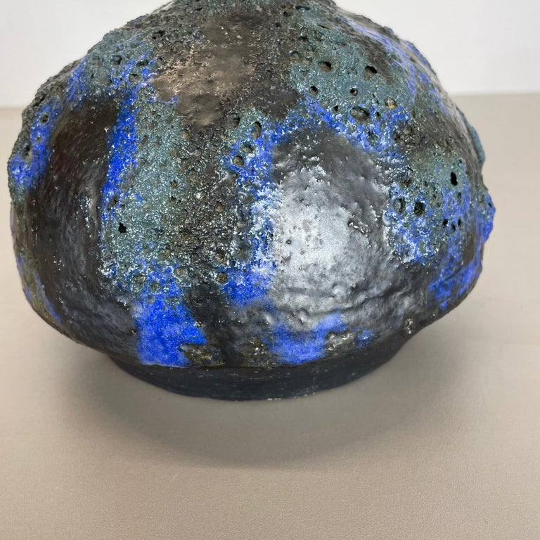 Abstract Ceramic Studio Pottery Vase by Gerhard Liebenthron, Germany ...