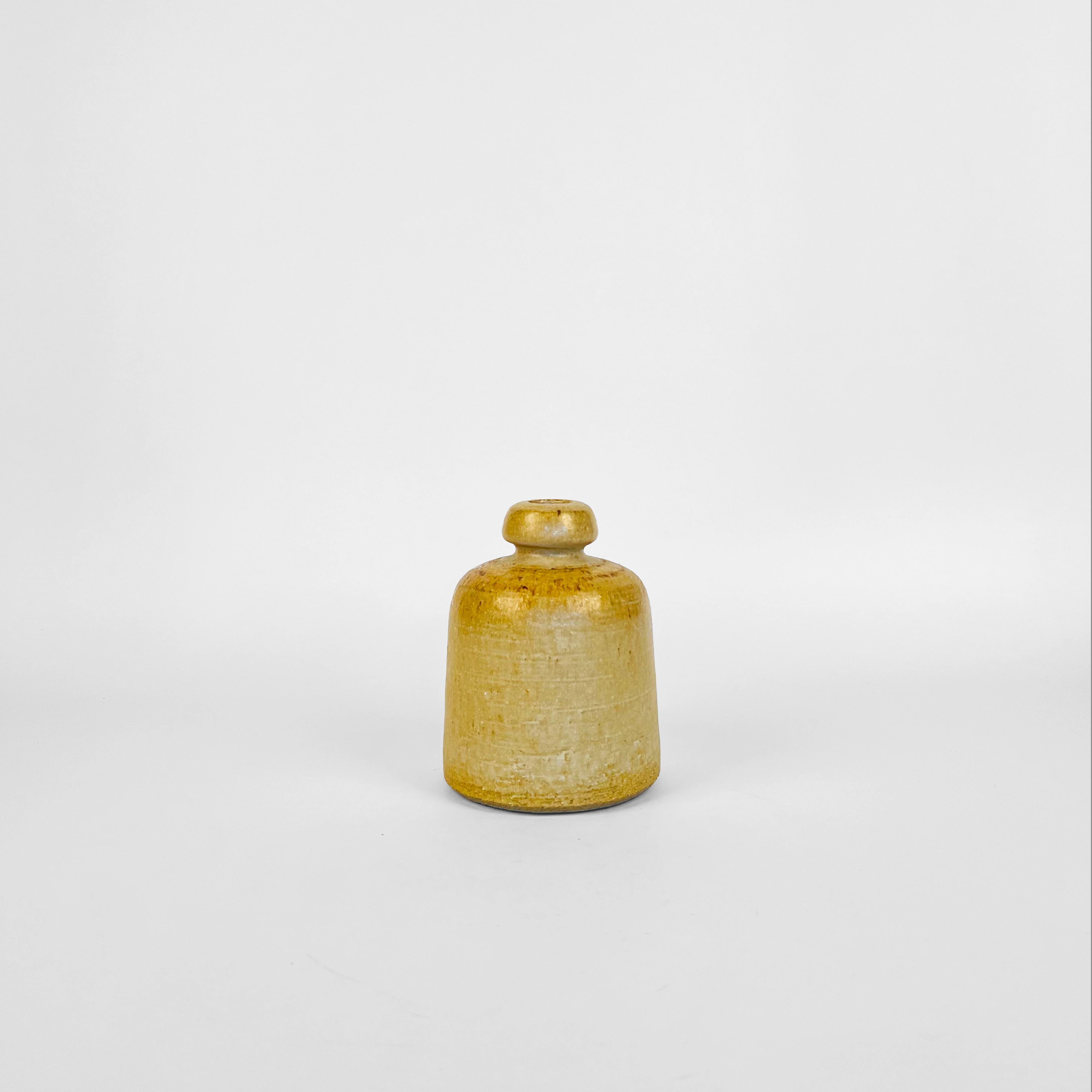 Abstrakte Studio-Keramik-Vase von Rudi Stahl, Deutschland, 1970er Jahre (Moderne der Mitte des Jahrhunderts) im Angebot