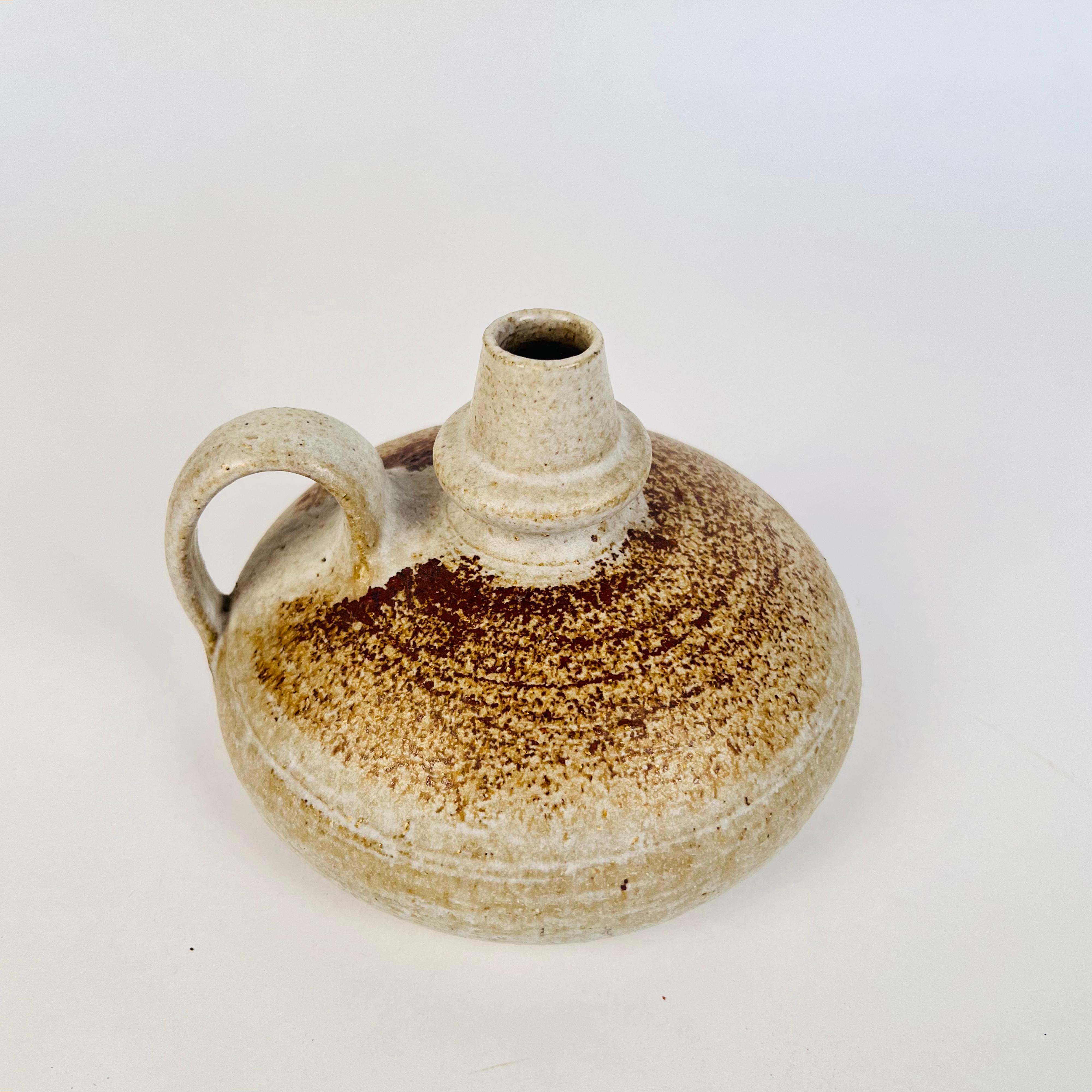 XX secolo Vaso astratto in ceramica Studio Pottery di Rudi Stahl, Germania, anni '70 in vendita