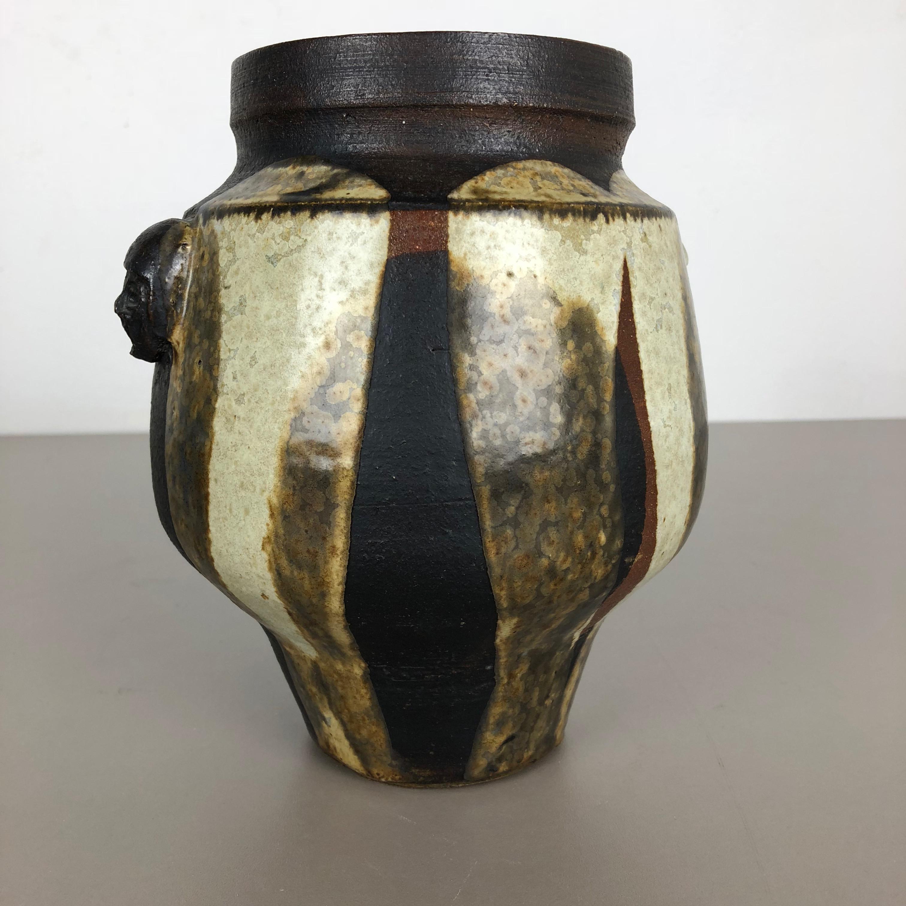 20th Century Abstract Ceramic Studio Pottery Vase 