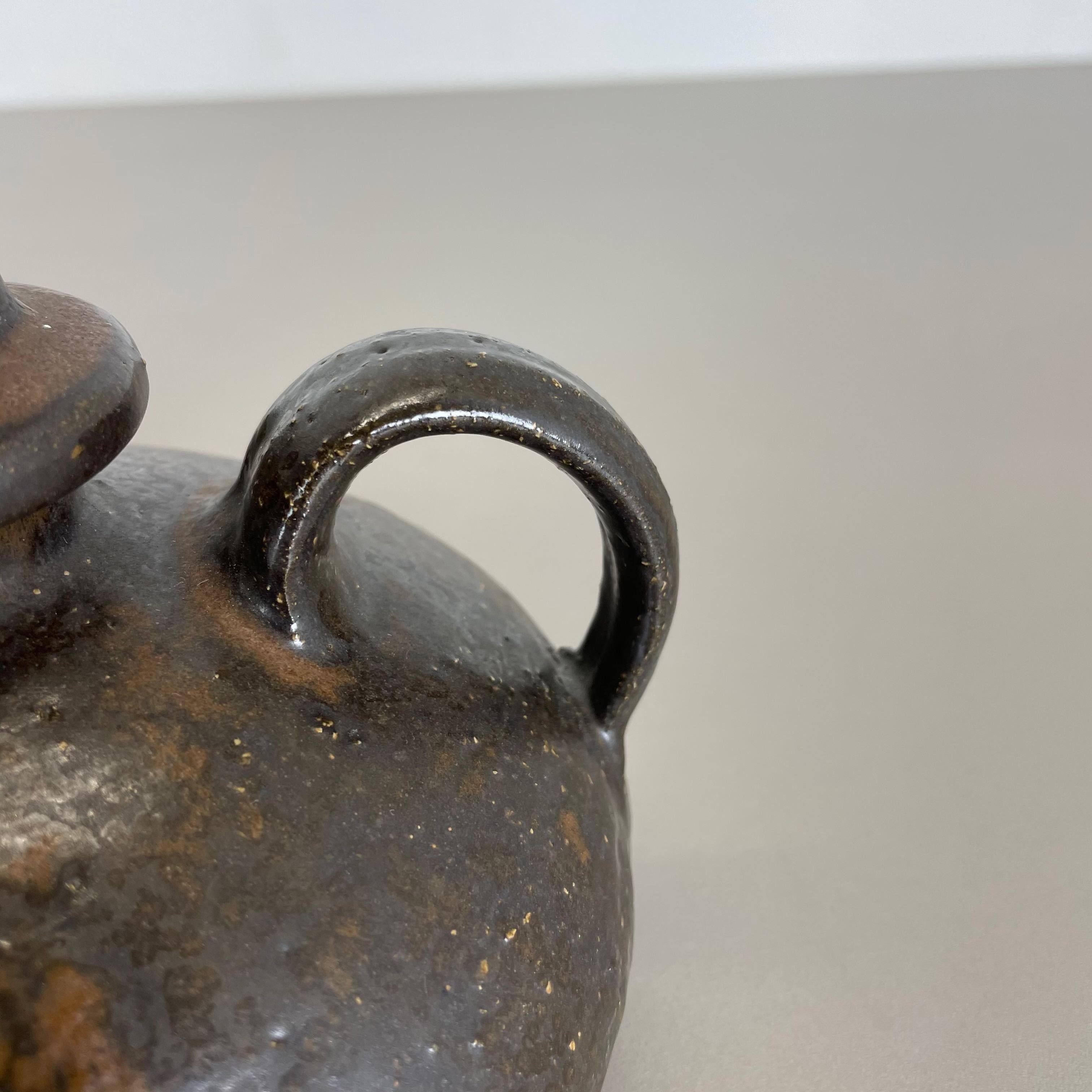 Vase et objets en céramique abstraite de l'atelier de poterie de Rudi Stahl, Allemagne, 1970 en vente 9