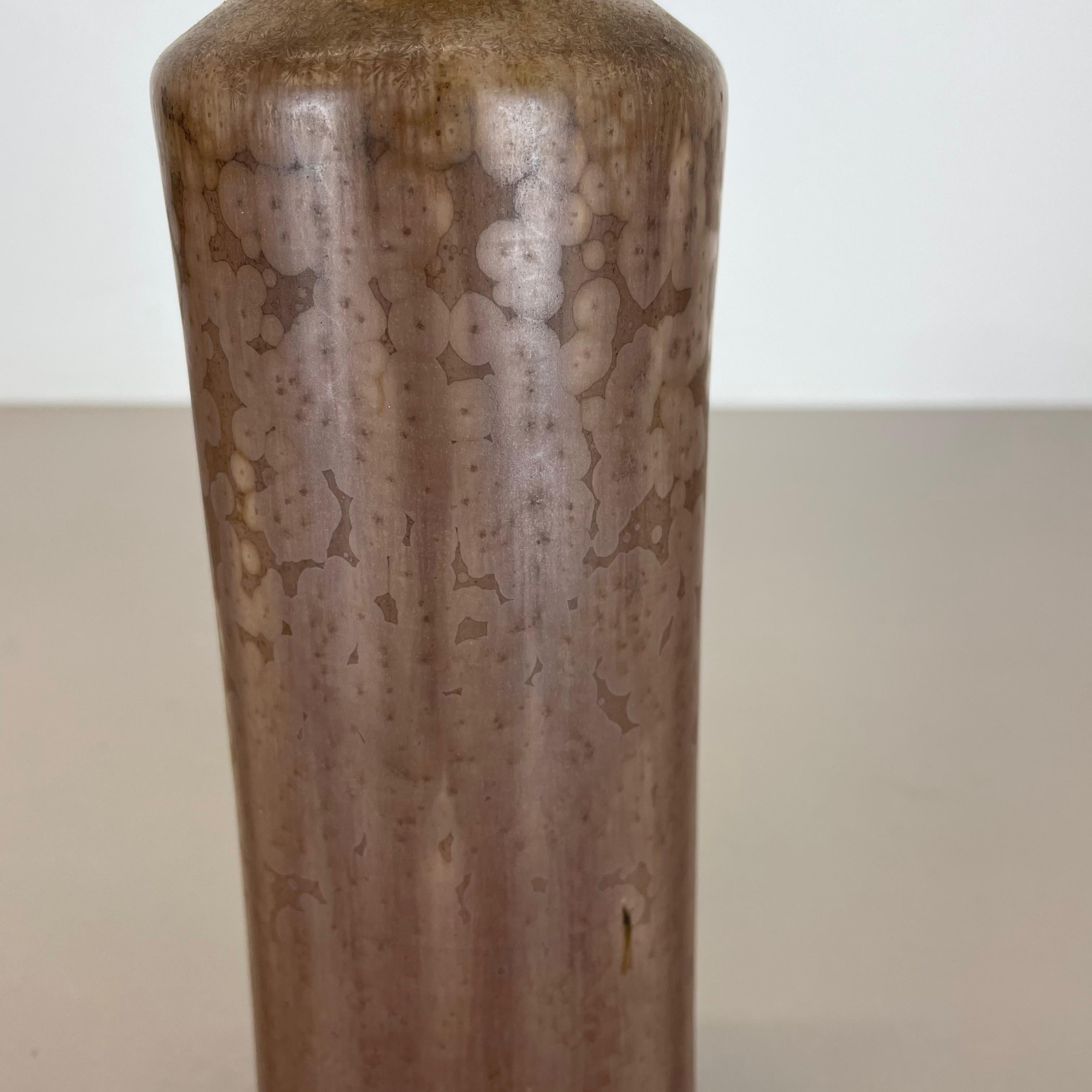 Abstrakte Studio-Vase aus Keramik von Wendelin Stahl, Deutschland, 1970er Jahre im Angebot 7