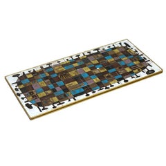 Abstract Ceramic Tile Wall Decoration by J Nolf