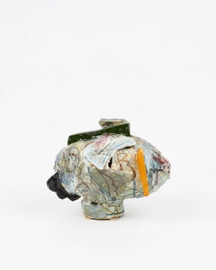 Abstract Ceramic Translated Vase 1 from Korean-American David T. Kim