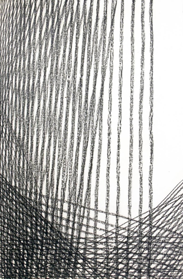 Dessin Fusain Abstrait