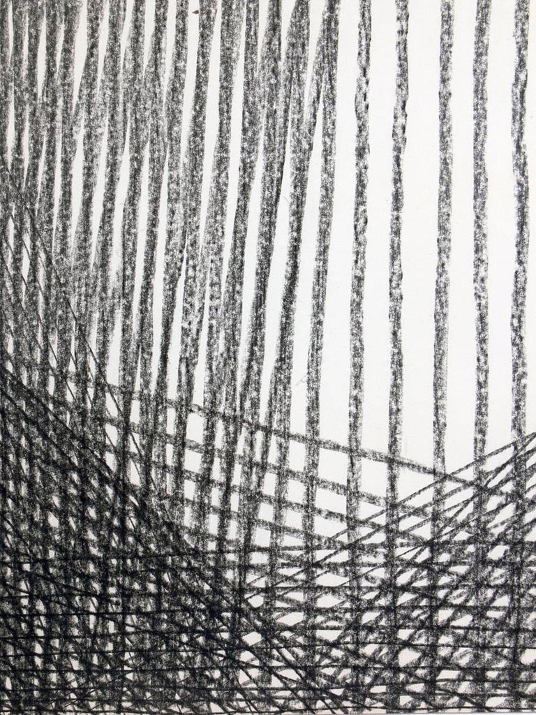 Abstract Charcoal Drawing by Miriam Kubach For Sale at 1stDibs