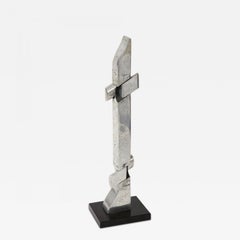 Escultura abstracta de acero cromado de Thibaud Weisz, c. 1950