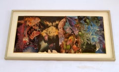 Abstract  Multi-Color Collage by Bill Allan, UK, 1993