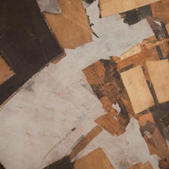 20th Century German Abstract Collage Artwork