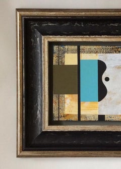 Abstrakte Collage des Künstlers John Taylor, England, Contemporary