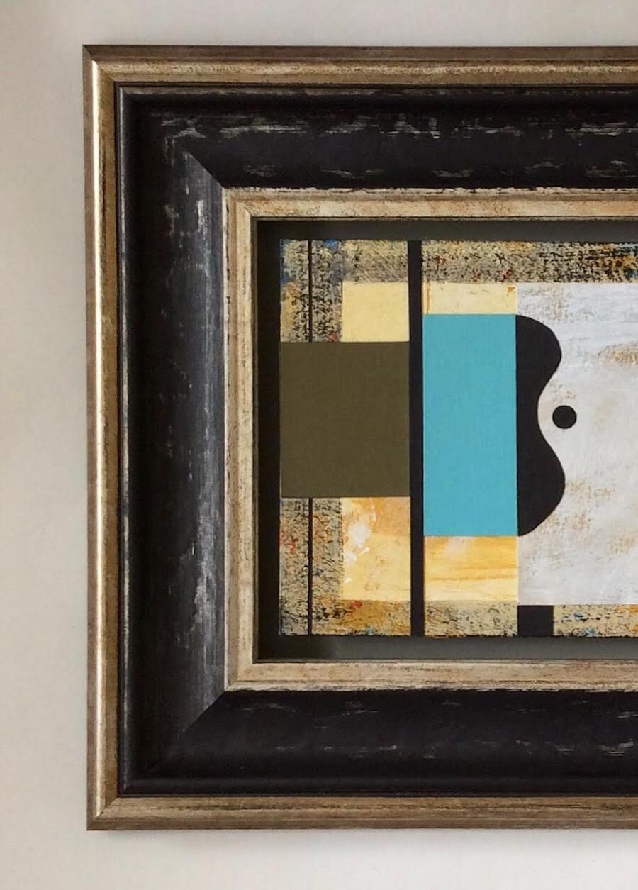 English Abstract Collage By Artist John Taylor, England, Contemporary For Sale