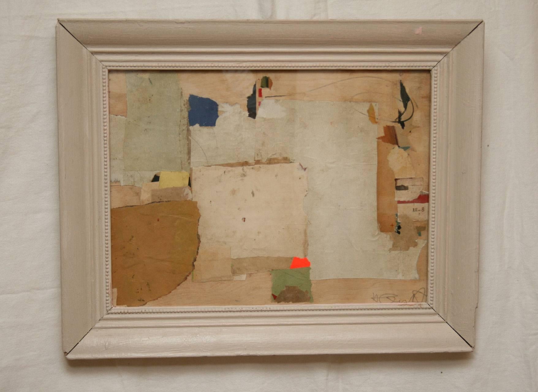 Wood Abstract Collage by Huw Griffith