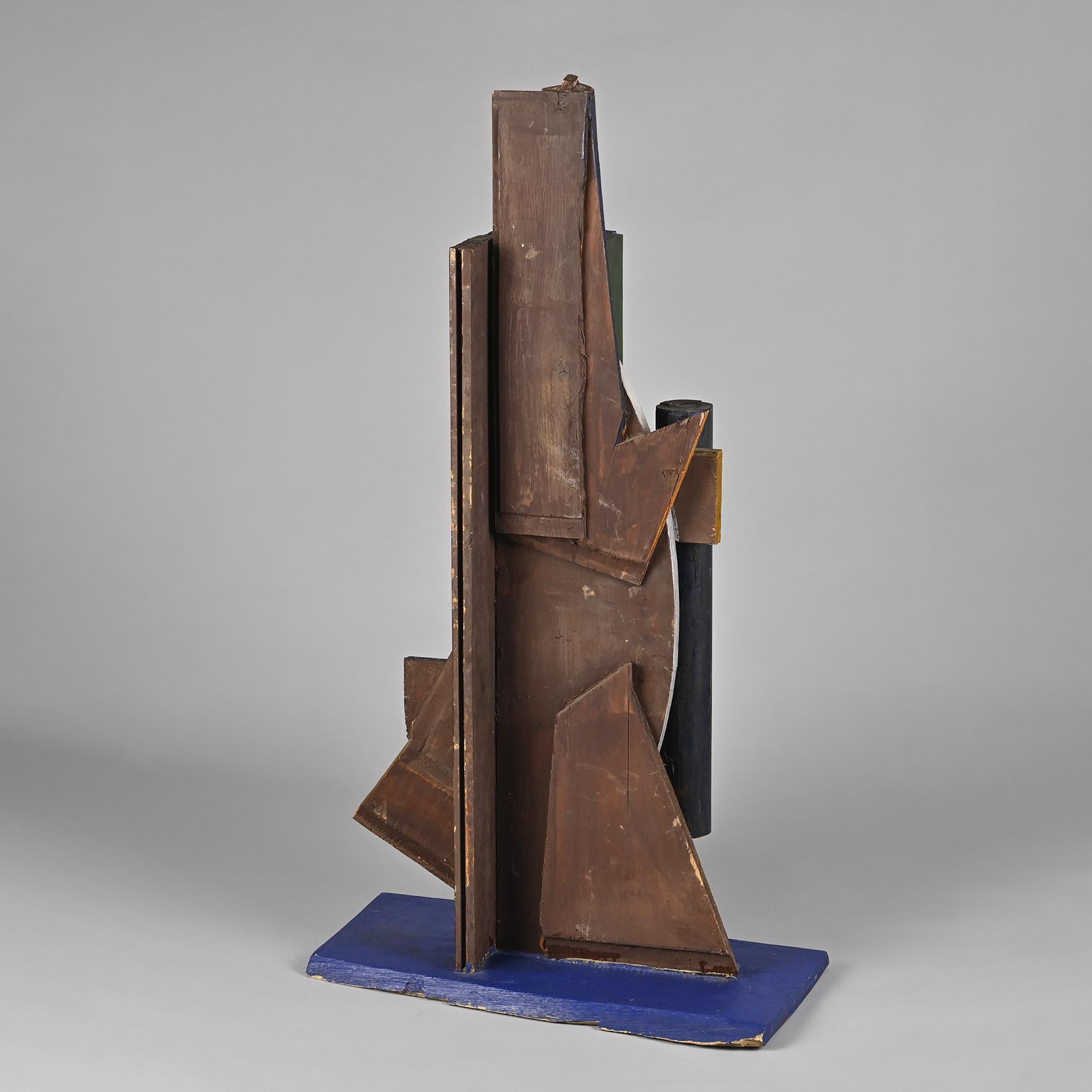 Mid-Century Modern Composition abstraite d'Oscar Troneck