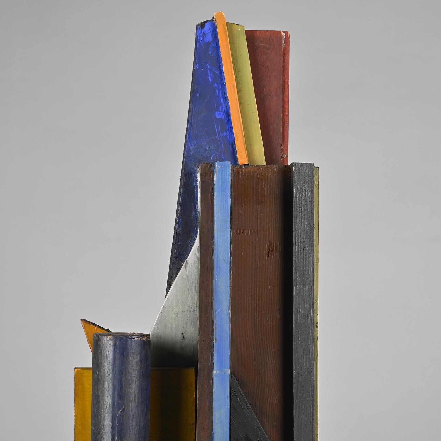 Bois Composition abstraite d'Oscar Troneck
