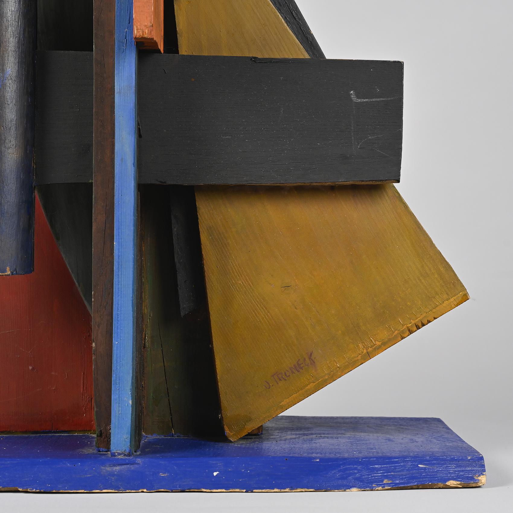 Composition abstraite d'Oscar Troneck 1