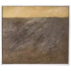 Abstract Composition by Teddy Millington Drake, Oil on Canvas Signed 1968