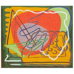 Abstract Composition by Zoute  (Leon Salter) Mid Century
