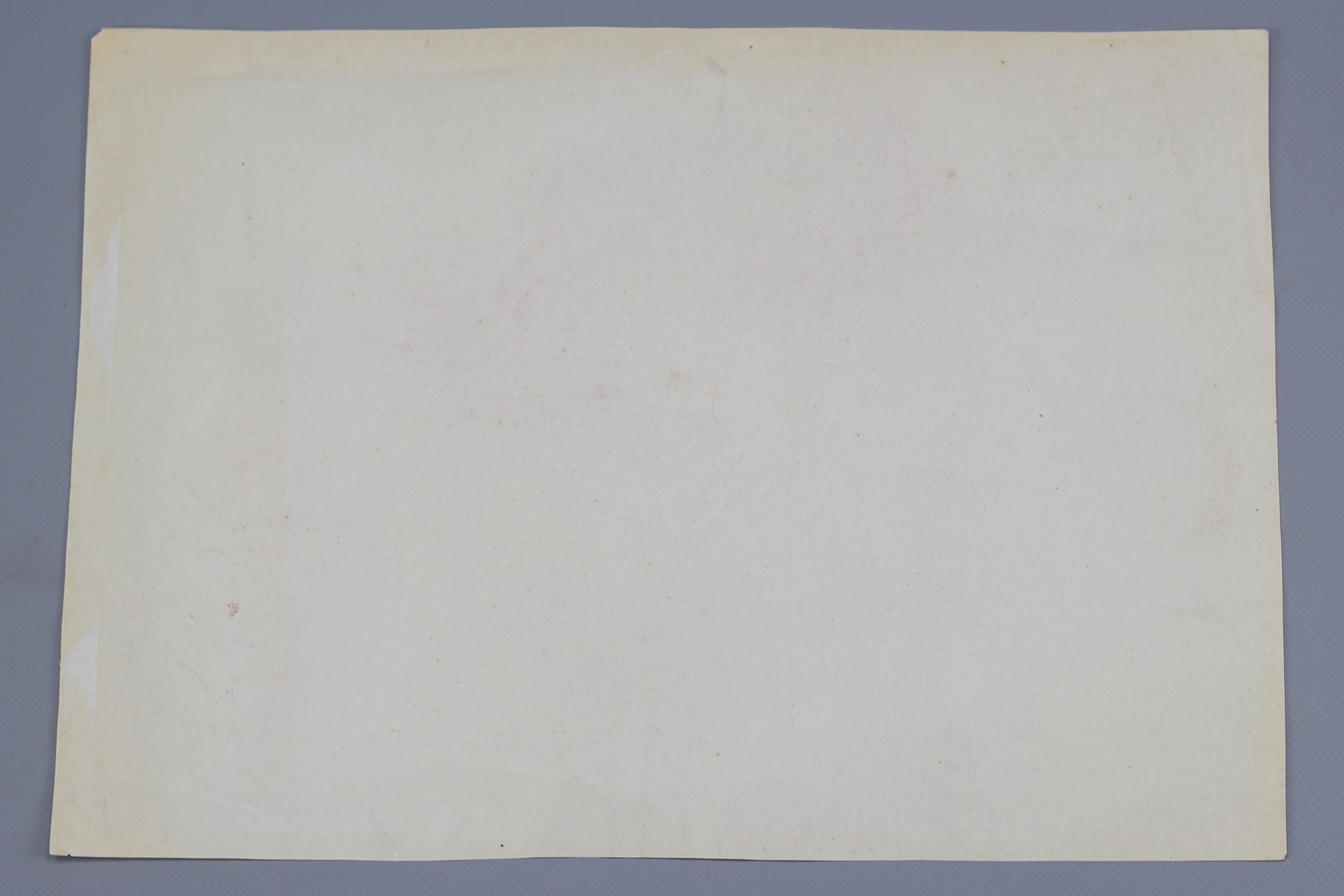 Abstrakte Kompositionszeichnung von Fritz Klee, 1955 im Angebot 6