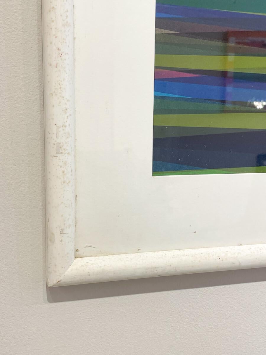 Composizione astratta Gouache su carta, Miodrag, Firmato In condizioni buone in vendita a Brussels, BE