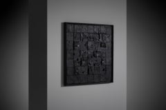 Abstract Constructivist Wall relief by Enea Mancino, Italy 1970s