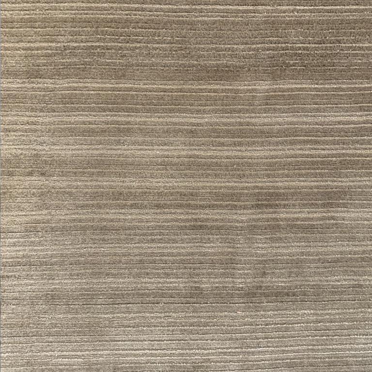 Modern Abstract Contemporary Area Rug Gold, Handmade Wool Silk, Symfonia For Sale