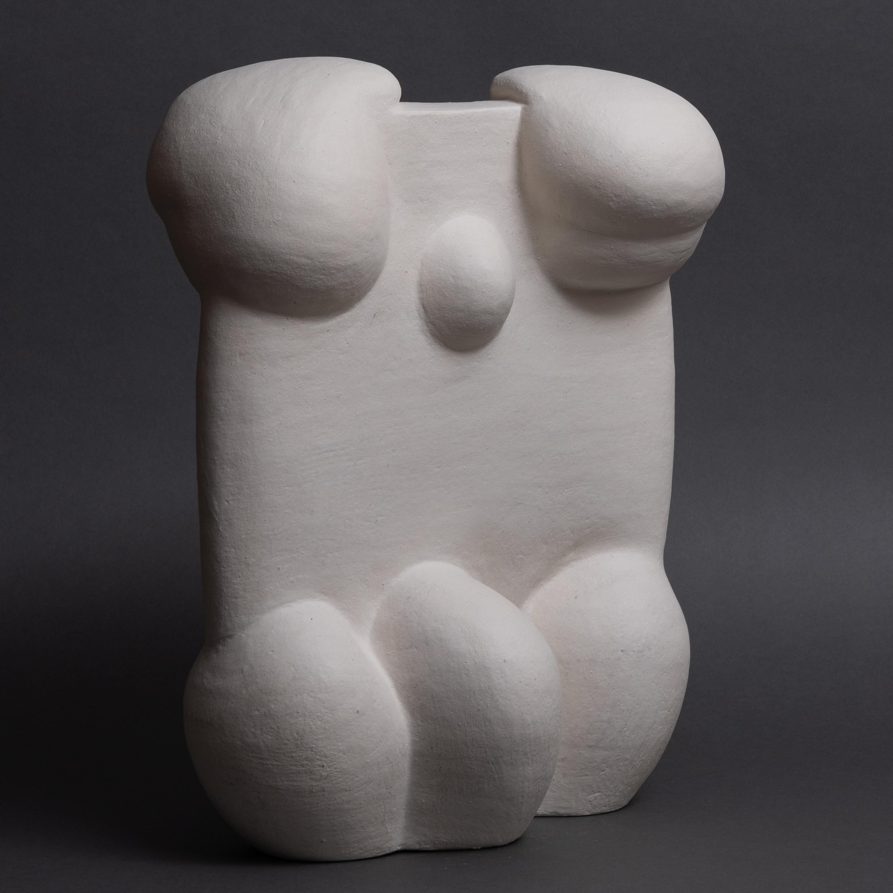 Scandinavian Modern Abstract, Contemporary ceramic sculpture by Bo Arenander, In-stock For Sale