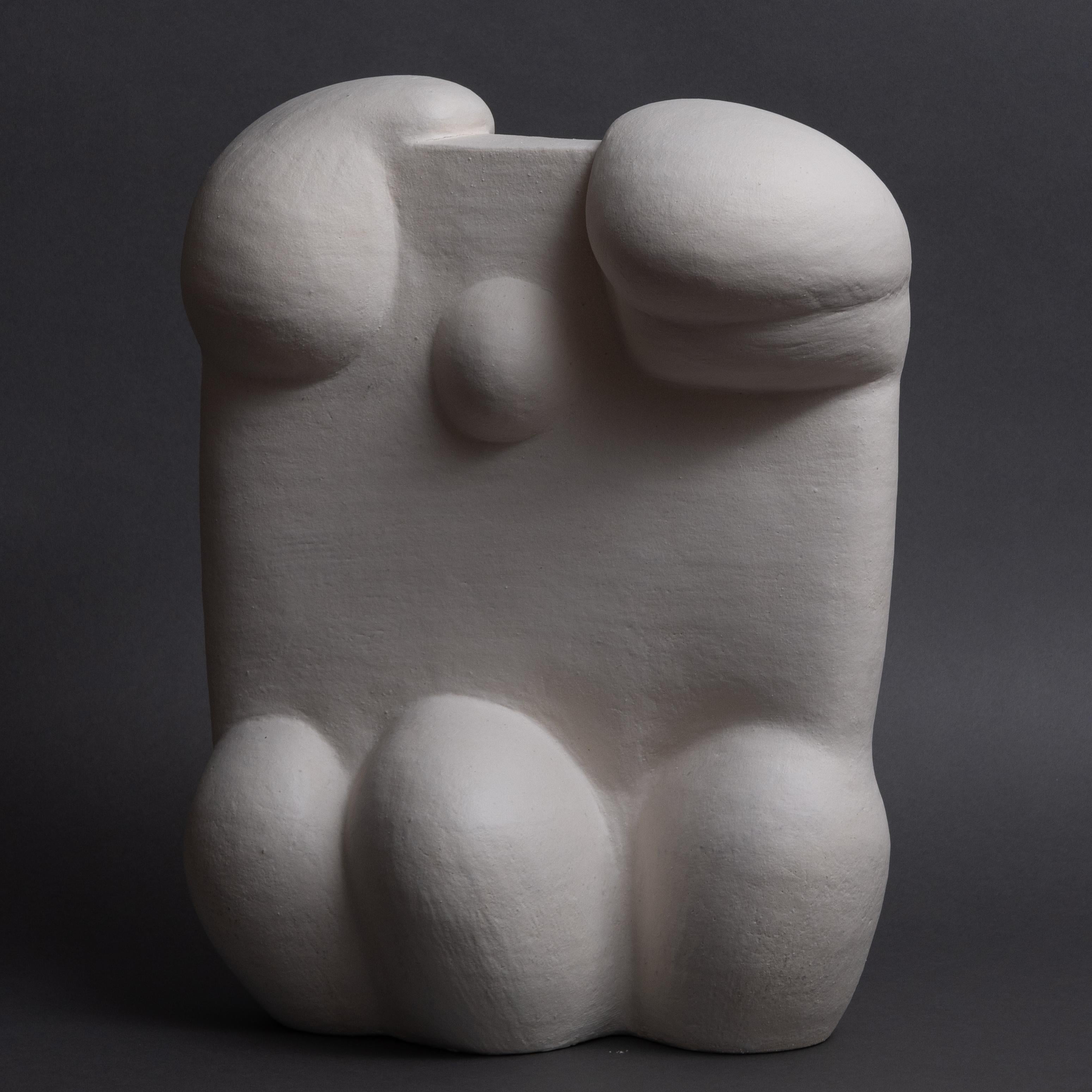 Hand-Crafted Abstract, Contemporary ceramic sculpture by Bo Arenander, In-stock For Sale