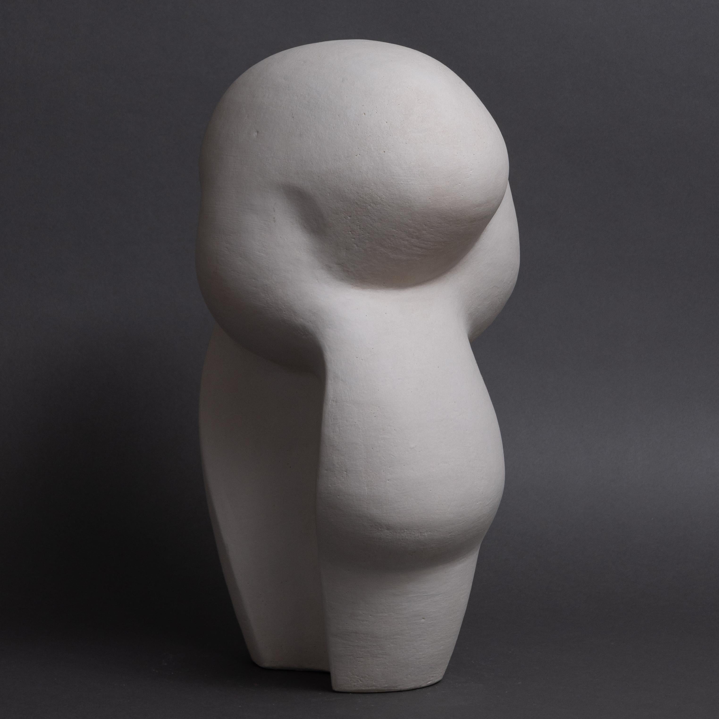 Abstract, Contemporary ceramic sculpture by Bo Arenander, In-stock In New Condition For Sale In Stockholm, SE